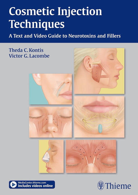 Cosmetic Injection Techniques: A Text and Video Guide to Neurotoxins and Fillers 1st Edition